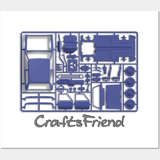 Craftsfriend - Model Car Kit Wall Art by GetTheCar